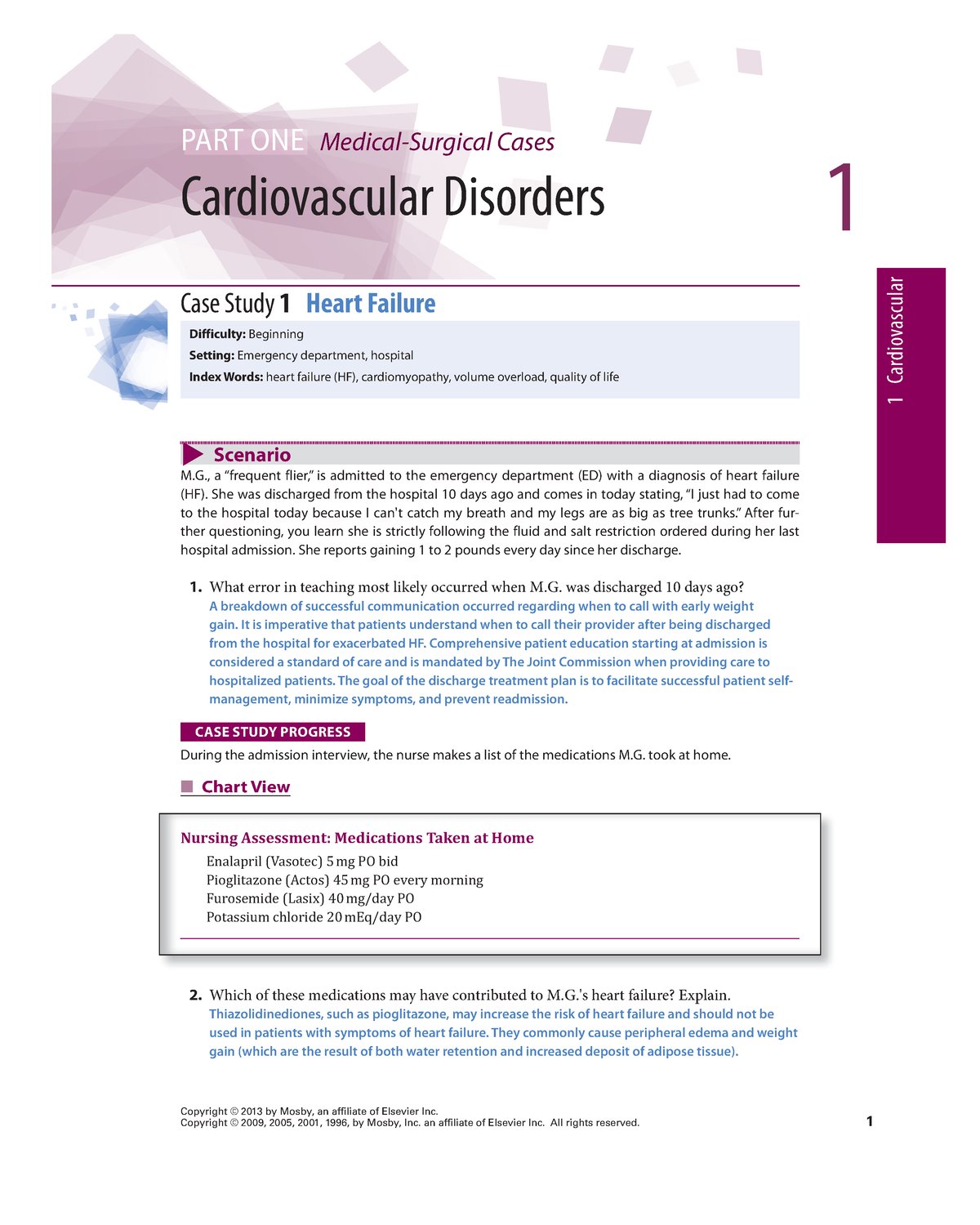 chapter 1 cardiovascular disorders case study 4