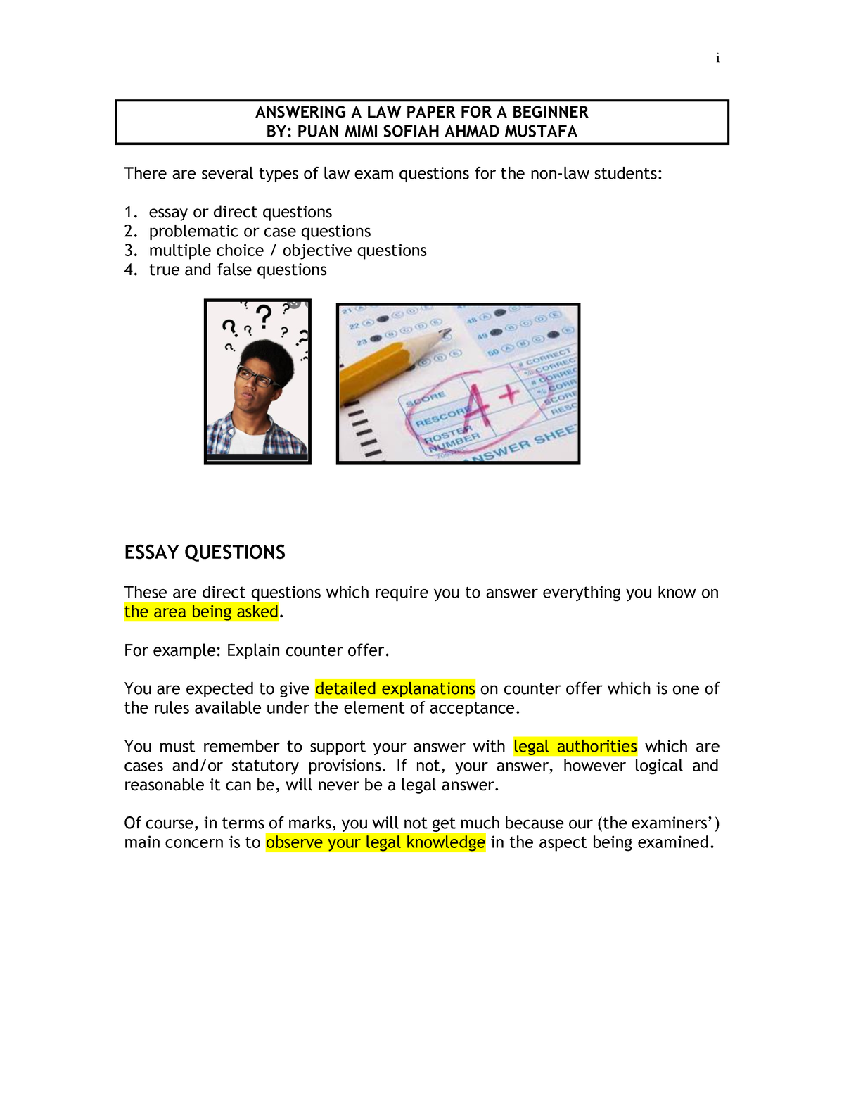 answering-a-law-paper-for-a-beginner-i-answering-a-law-paper-for-a