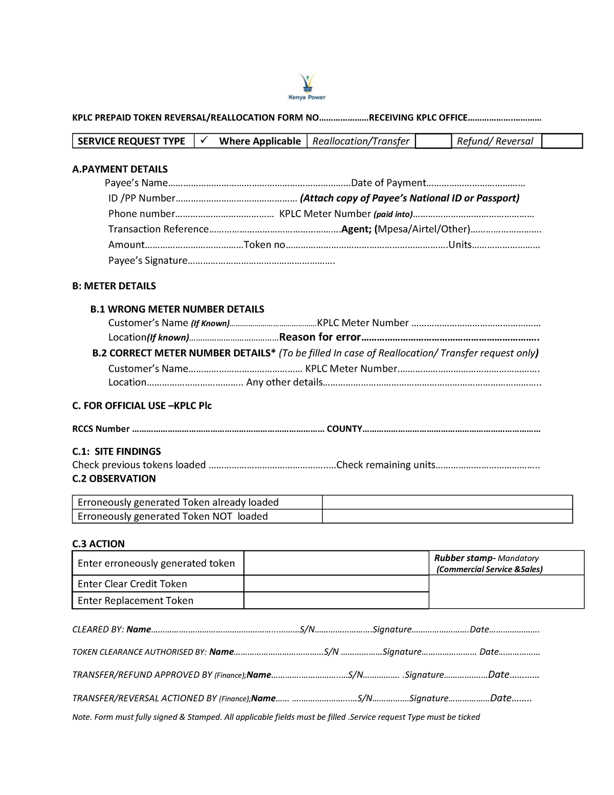 2021(Revised) Prepaid Reallocation & Reversal - Note. Form must fully ...