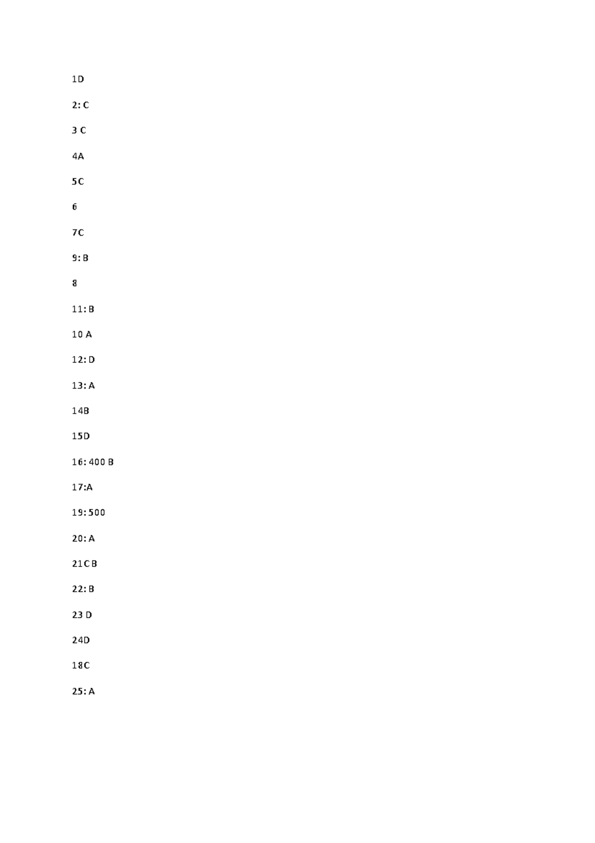 đáp án tcdn 2 đk 1 - TCDN 2 giảng bằng TA - 1D 2: C 3 C 4A 5C 6 7C 9: B ...