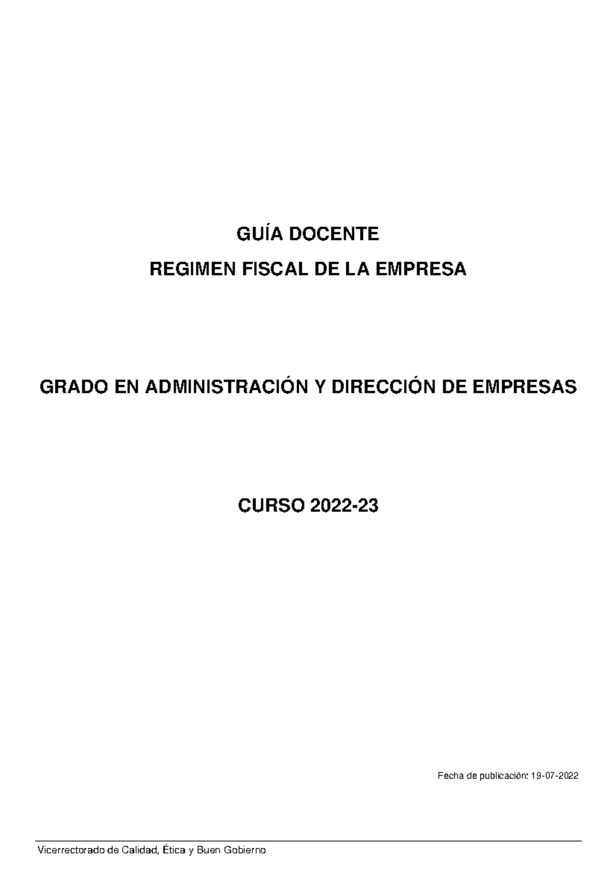 Guia Docente Regimen Fiscal DE LA Empresa - GUÍA DOCENTE REGIMEN FISCAL ...