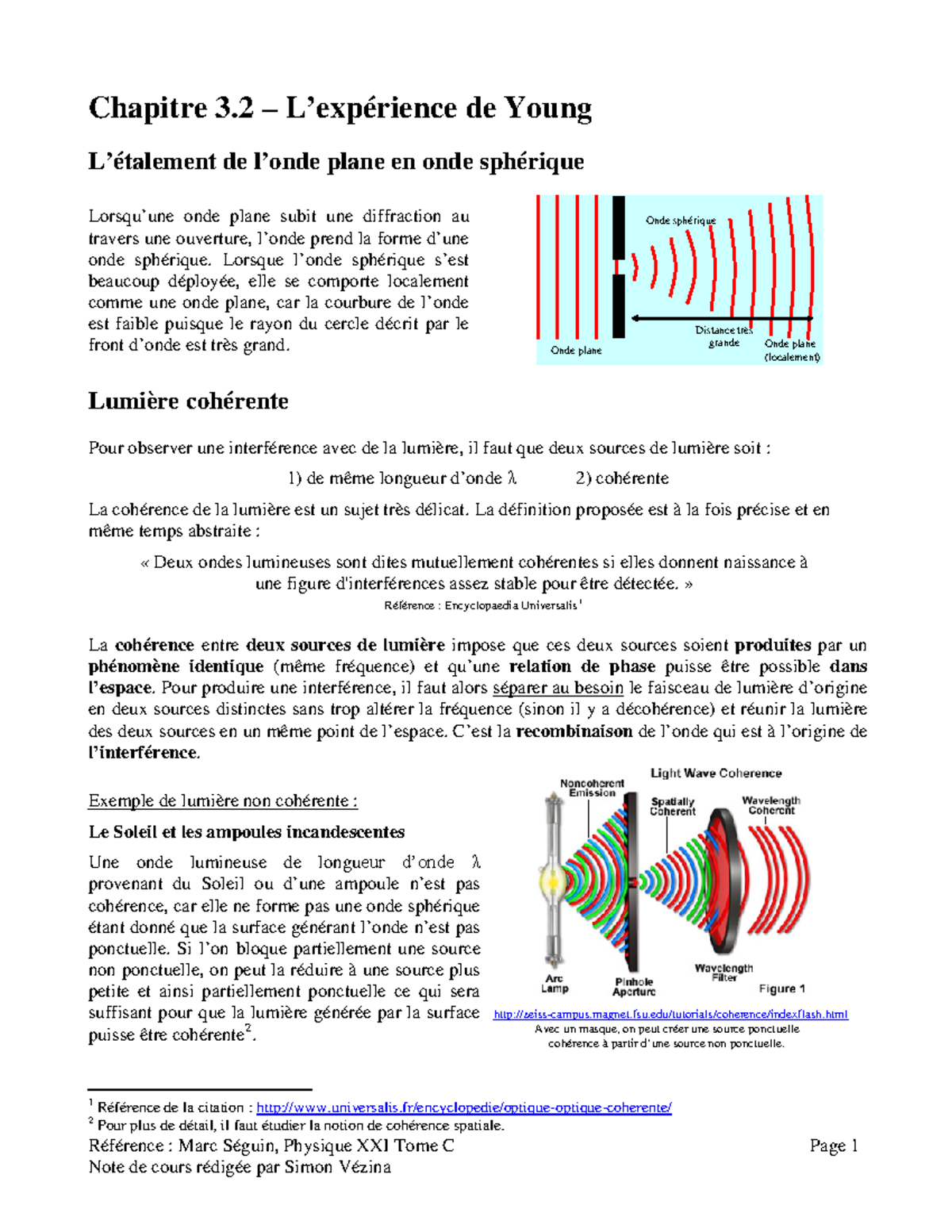 diffraction sonore