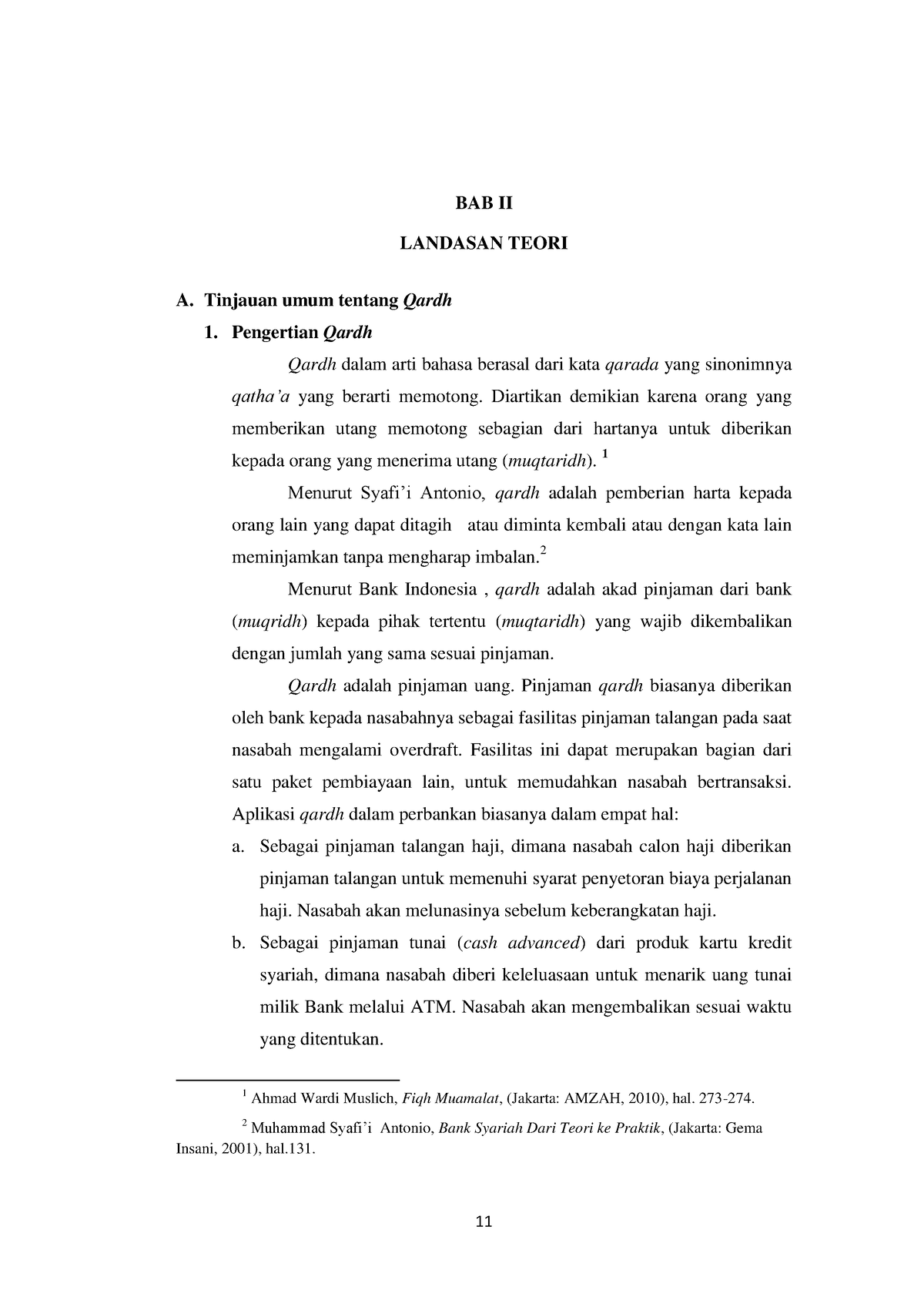 BAB II - Lecture Notes - 11 BAB II LANDASAN TEORI A. Tinjauan Umum ...