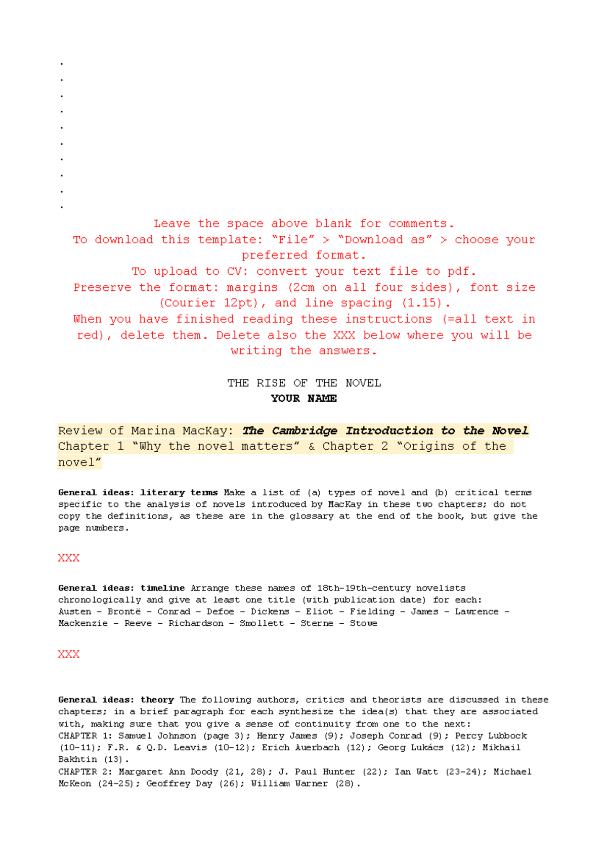 TEMPLATE LIBRO INTRO - · · · · · · · · · · Leave the space above blank ...