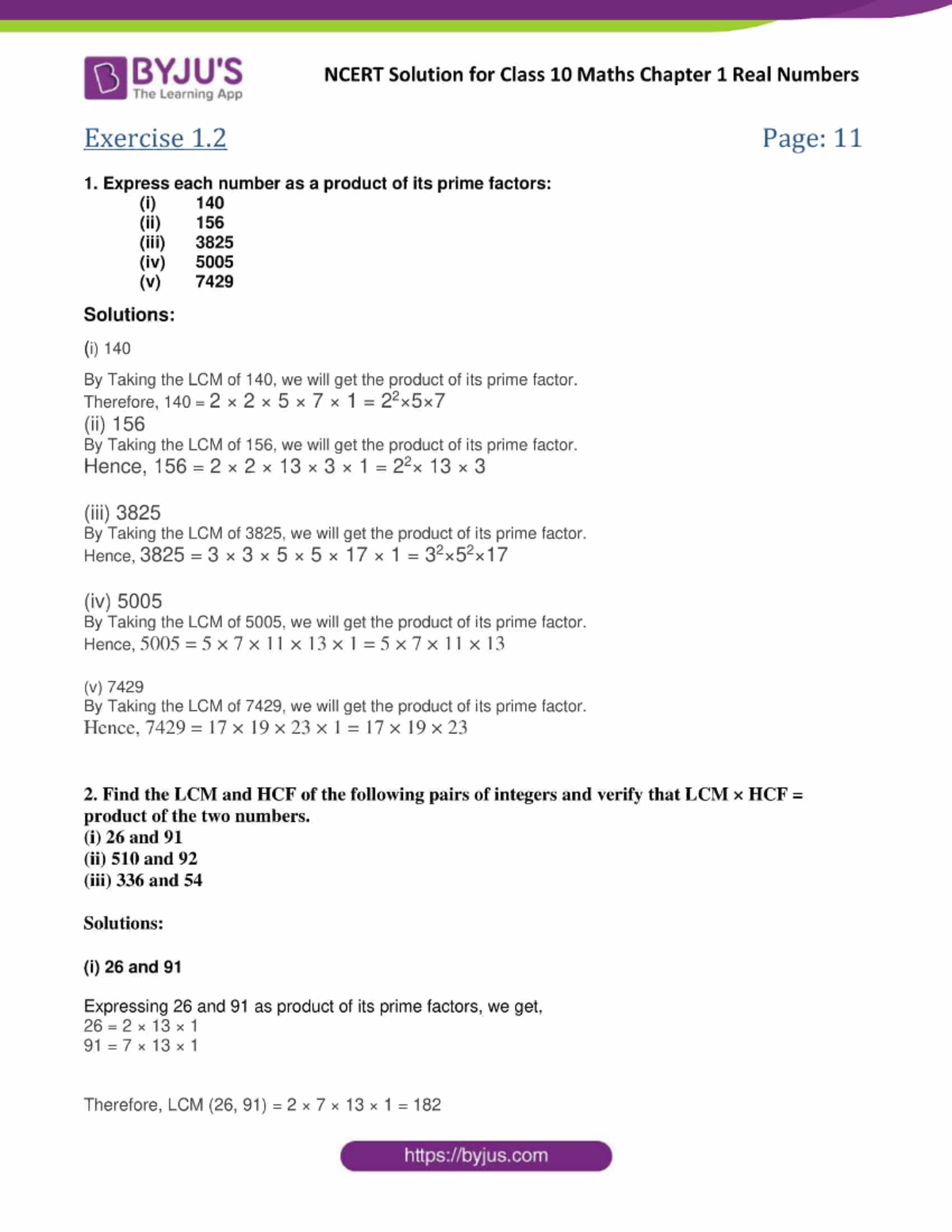 Ncert Oct4 Solutions Class 10 Maths Chapter 1 05 Mathematics Studocu Ncert Oct4 Solutions Class 10 Maths Chapter 1 05 Mathematics Studocu