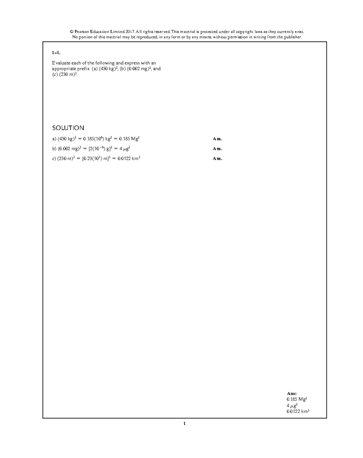 1장솔루션 - 솔루션입니다. - No portion of this material may be reproduced, in any ...