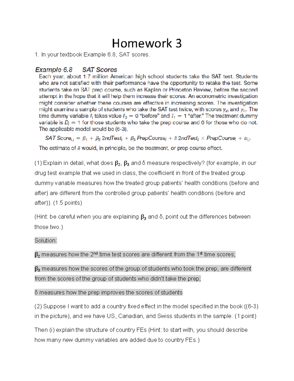 Homework 3 with solutions-2 - Homework 3 In your textbook Example 6 ...
