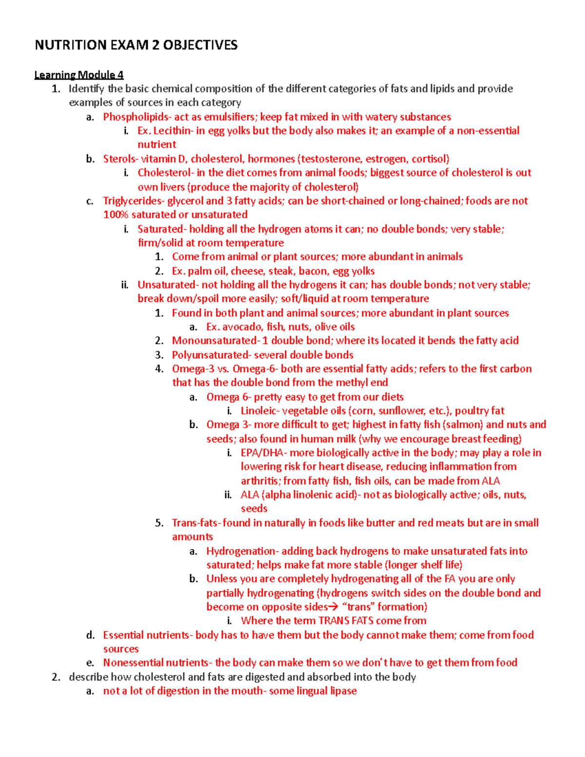 nutrition-exam2-objectives-uab-studocu