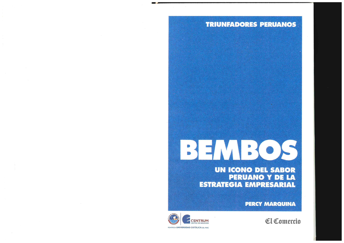 Bembos i - iii - Strategic Marketing - Studocu