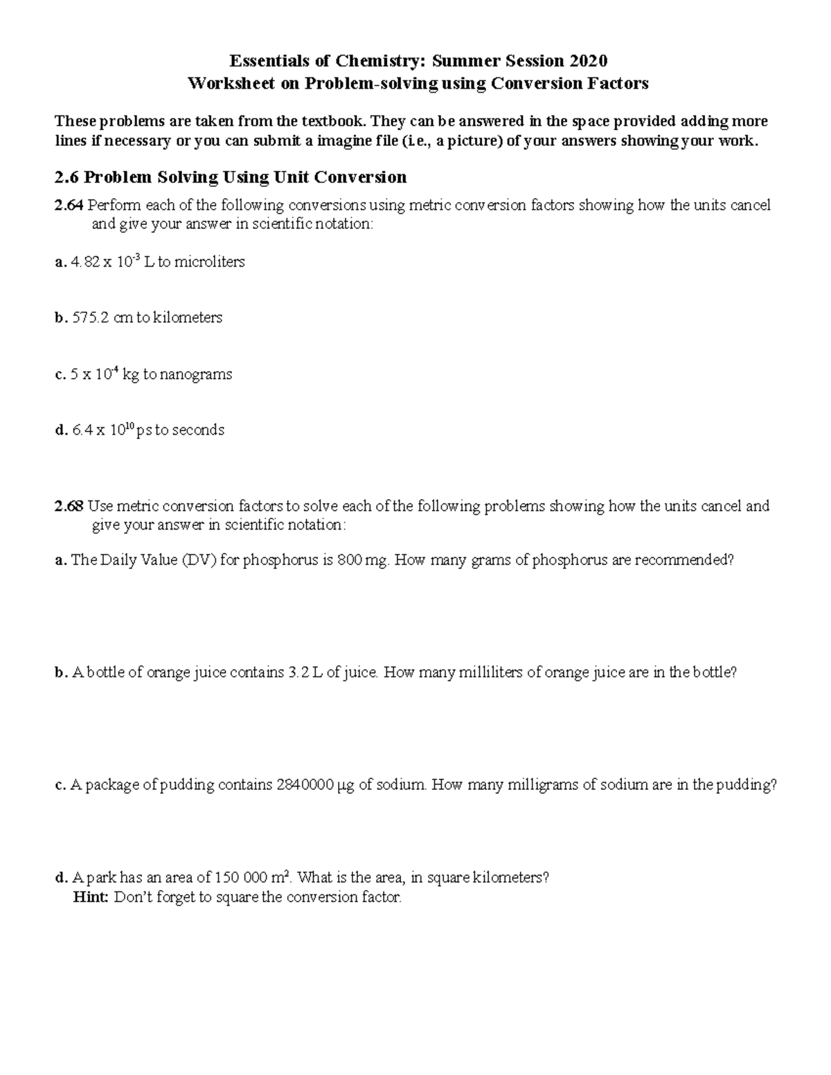 UTF-8''Worksheet%20on%20Problem-solving - Essentials of ...