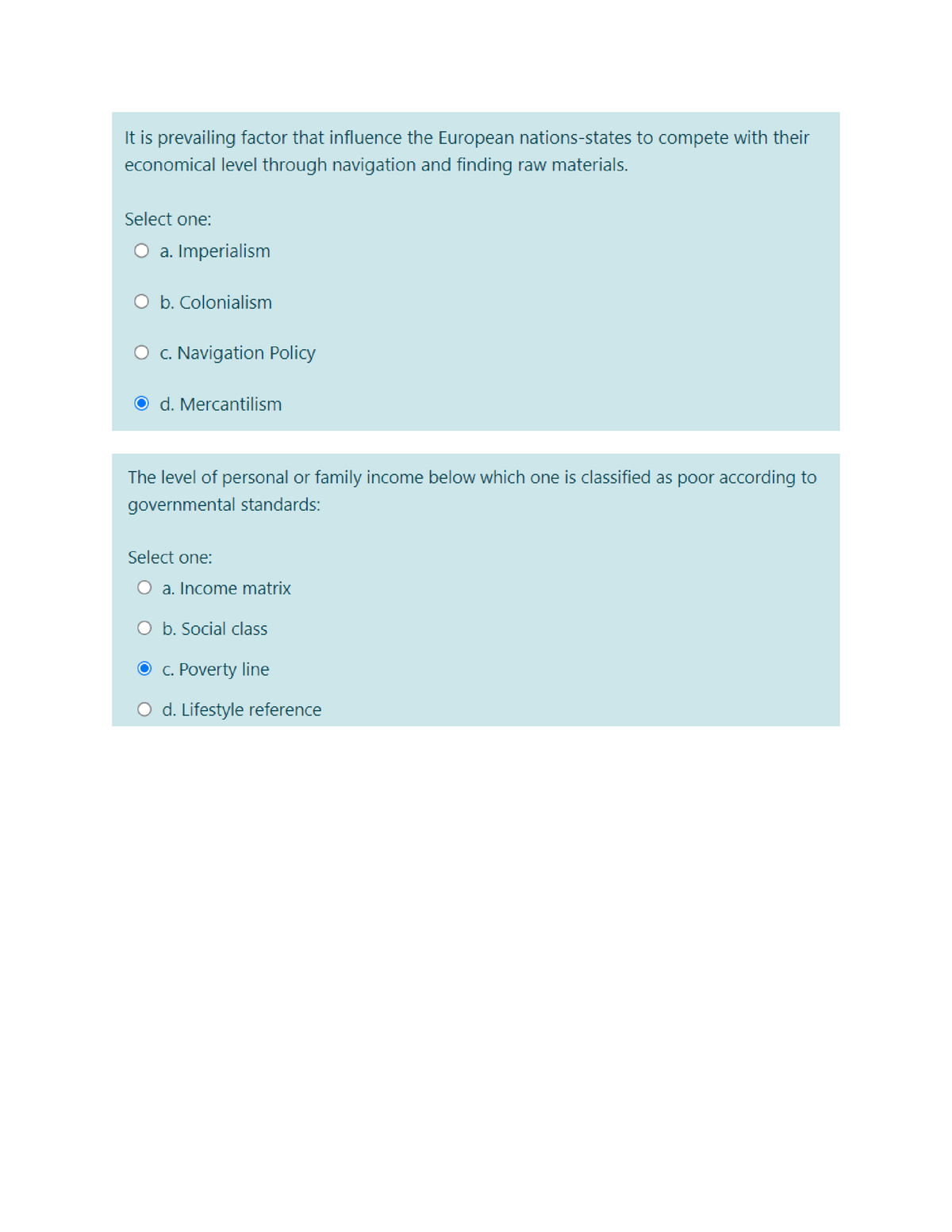 Quiz2 - Contemporary World - Studocu