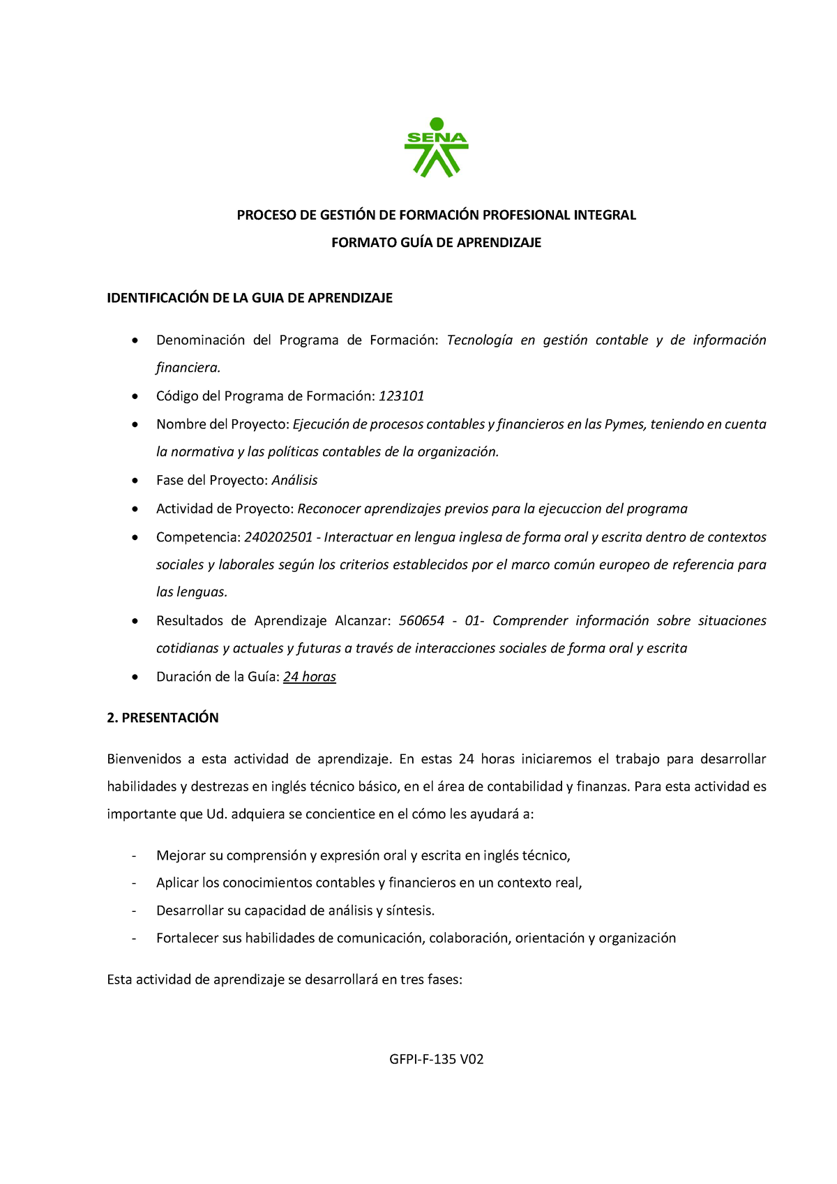 GFPI F 135 GUIA Aprendizaje Interactuar Reconocimiento Aprendizajes ...