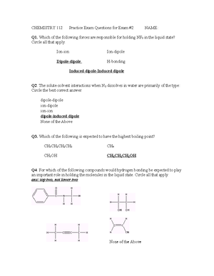 Kami Export - calorimetry problem set - Chem 112 - Studocu