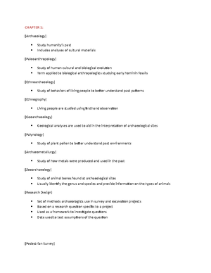 Chapter 2 - Archaeology Essentials: Theories Methods and Practice ...