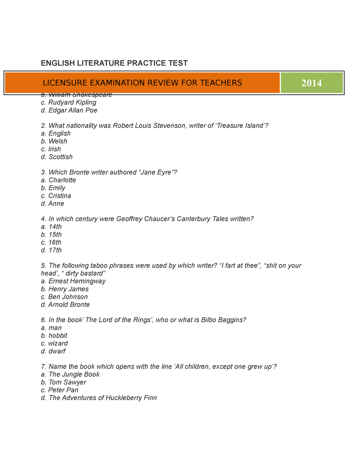 english-practice-test-1-english-literature-practice-test-who-wrote