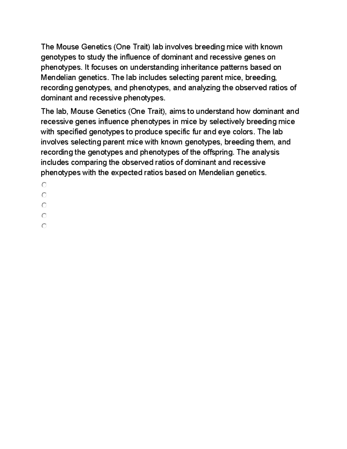 Y4yrgg dfghngfwqertghjgfredwqerghj The Mouse (One Trait