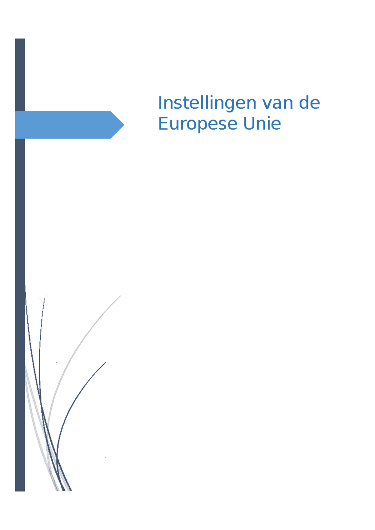 Europese Instellingen En Van Gend En Loos En Costa-enel - Instellingen ...