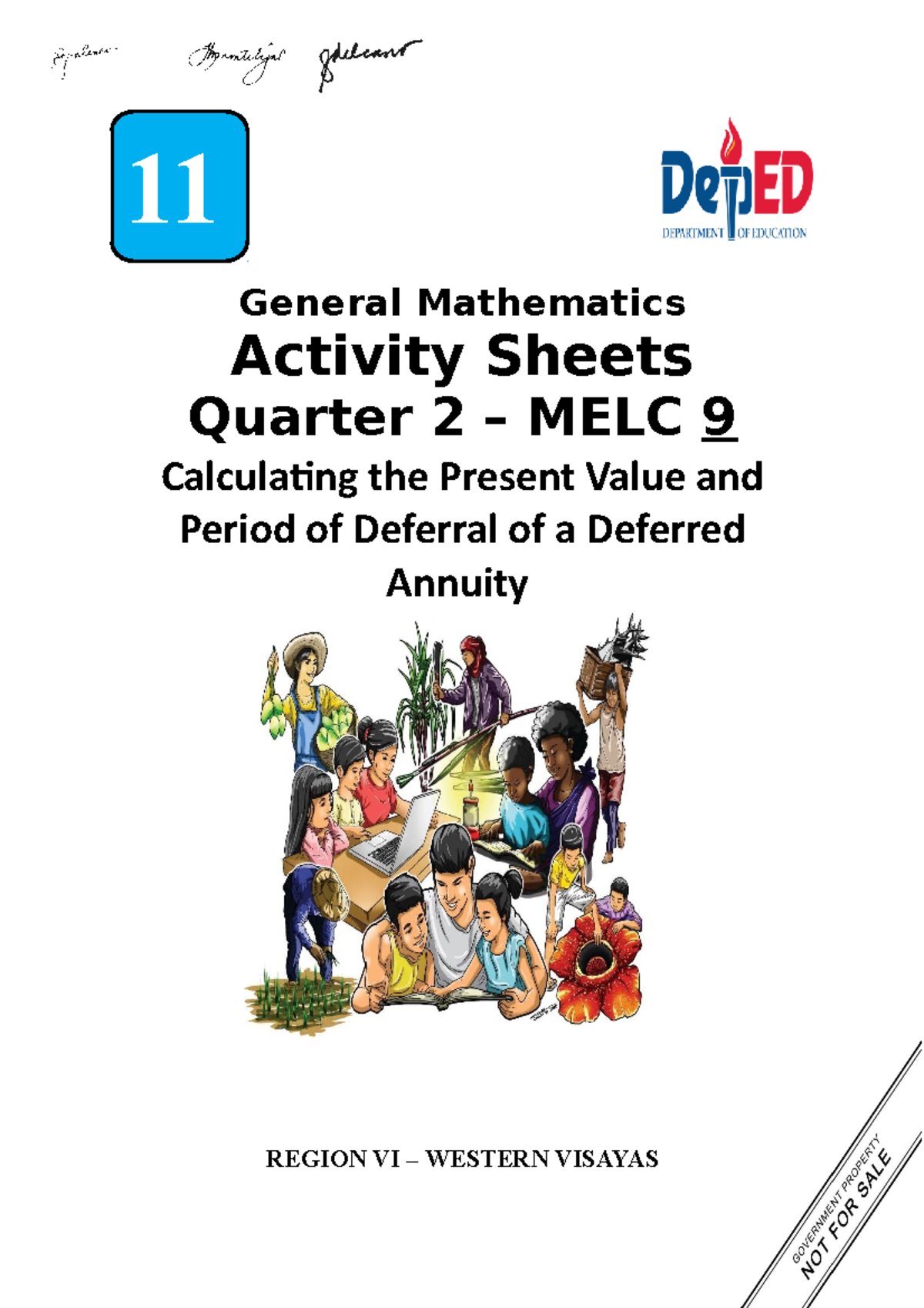 General mathematics learning activity sheets - General Mathematics ...