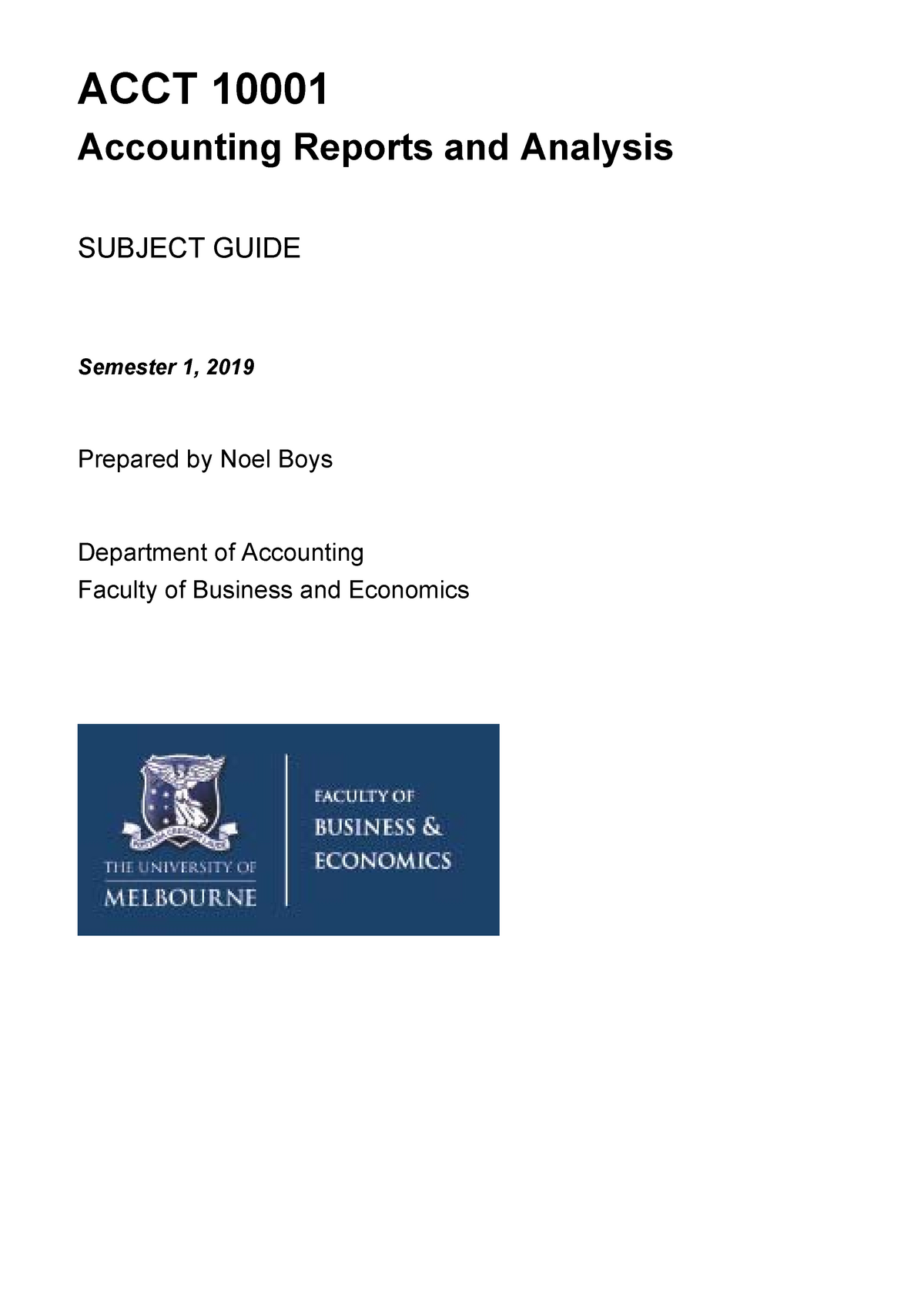 subject-guide-acct10001-2019-sm1-acct-accounting-reports-and-analysis