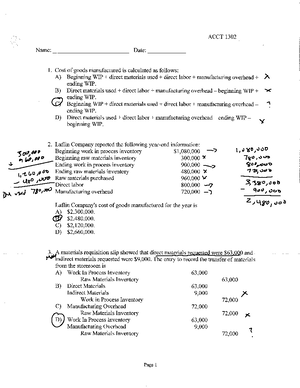 E9-28 and quiz solutions and answer key - ACCT10 - Studocu
