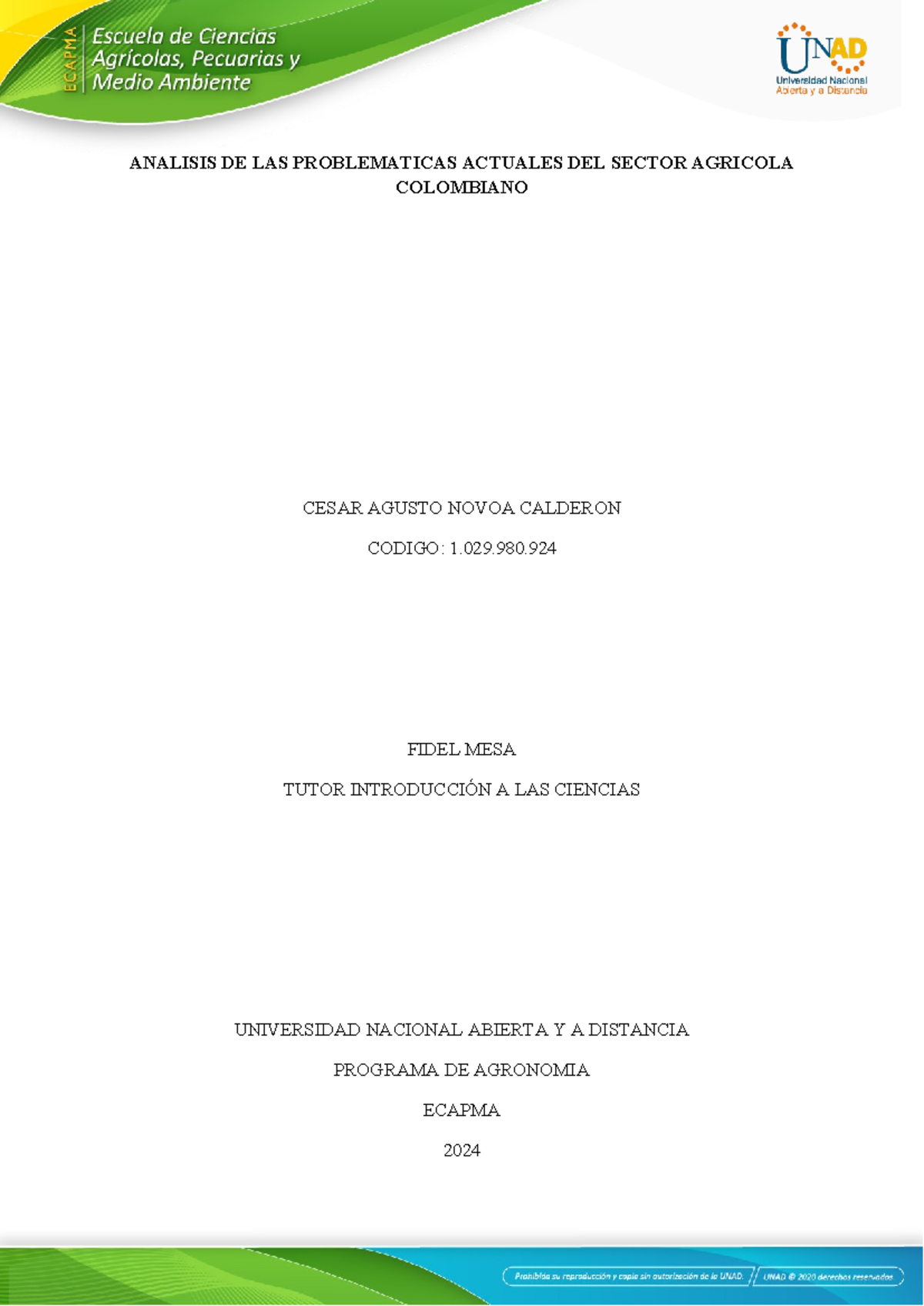 Escenario 3. Problematicas Actuales EN LA Region - ANALISIS DE LAS ...