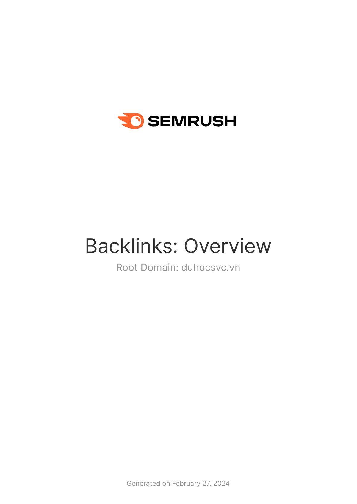 Backlink-overview-svc - Backlinks: Overview Root Domain: duhocsvc ...