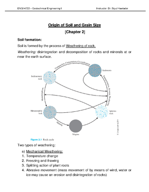 Lecture 3 - Shear Strength of Soil - Shear Strength of Soil [Chapter 12 ...