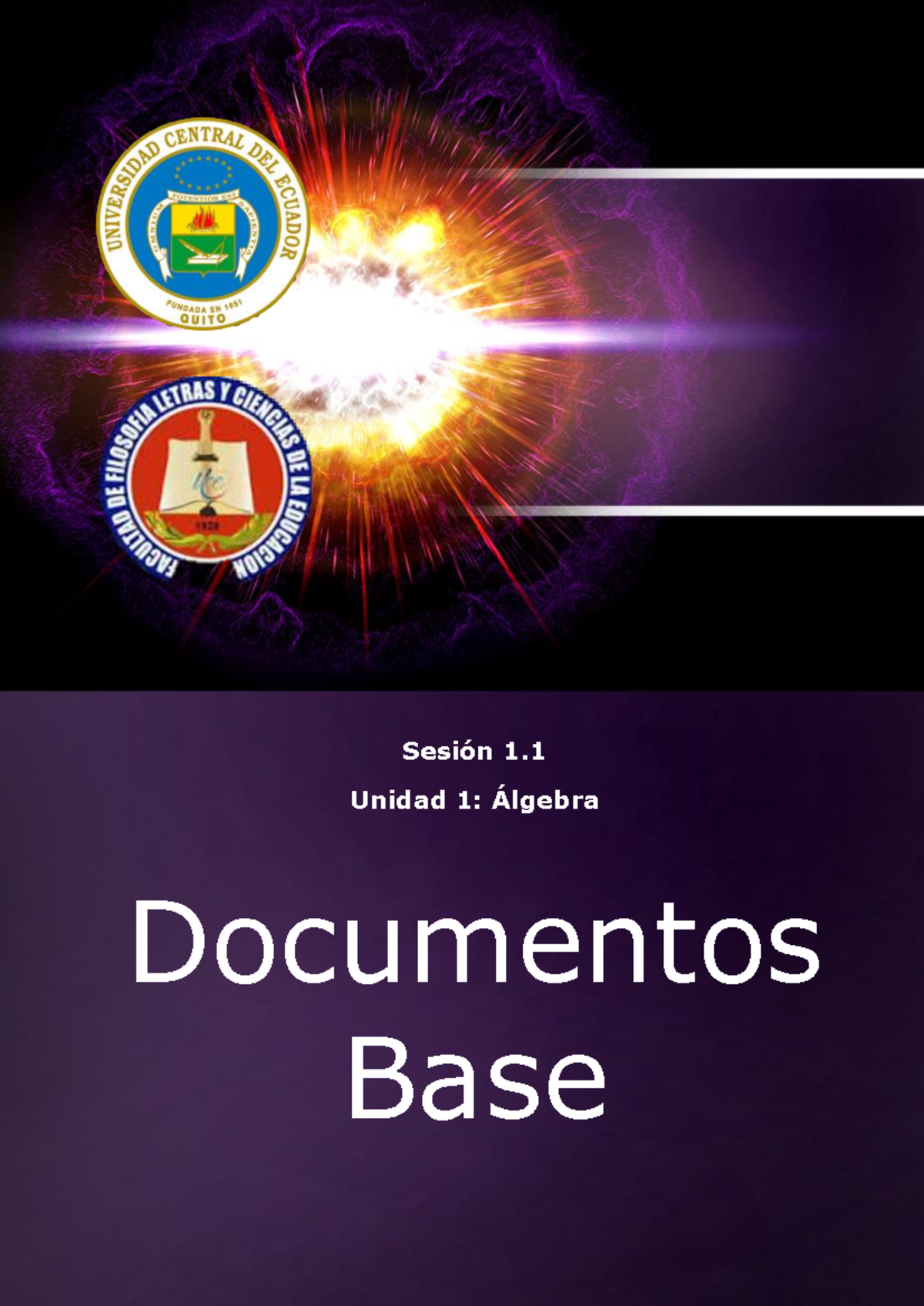 Documentos Base Sesión 1 - 1 Nivelación Documentos Base Sesión 1 ...