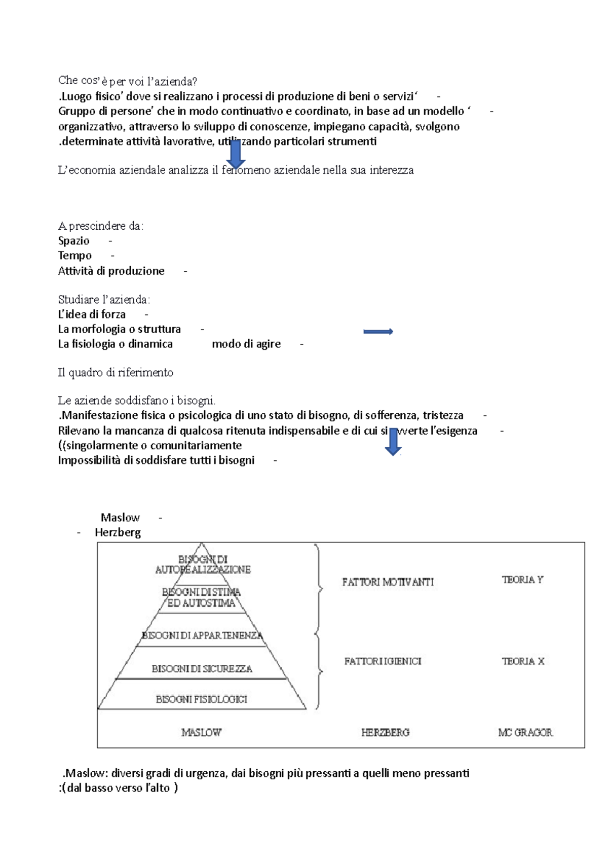 Economia Aziendale Catturi, Appunti Prime Lezioni - Economia E ...