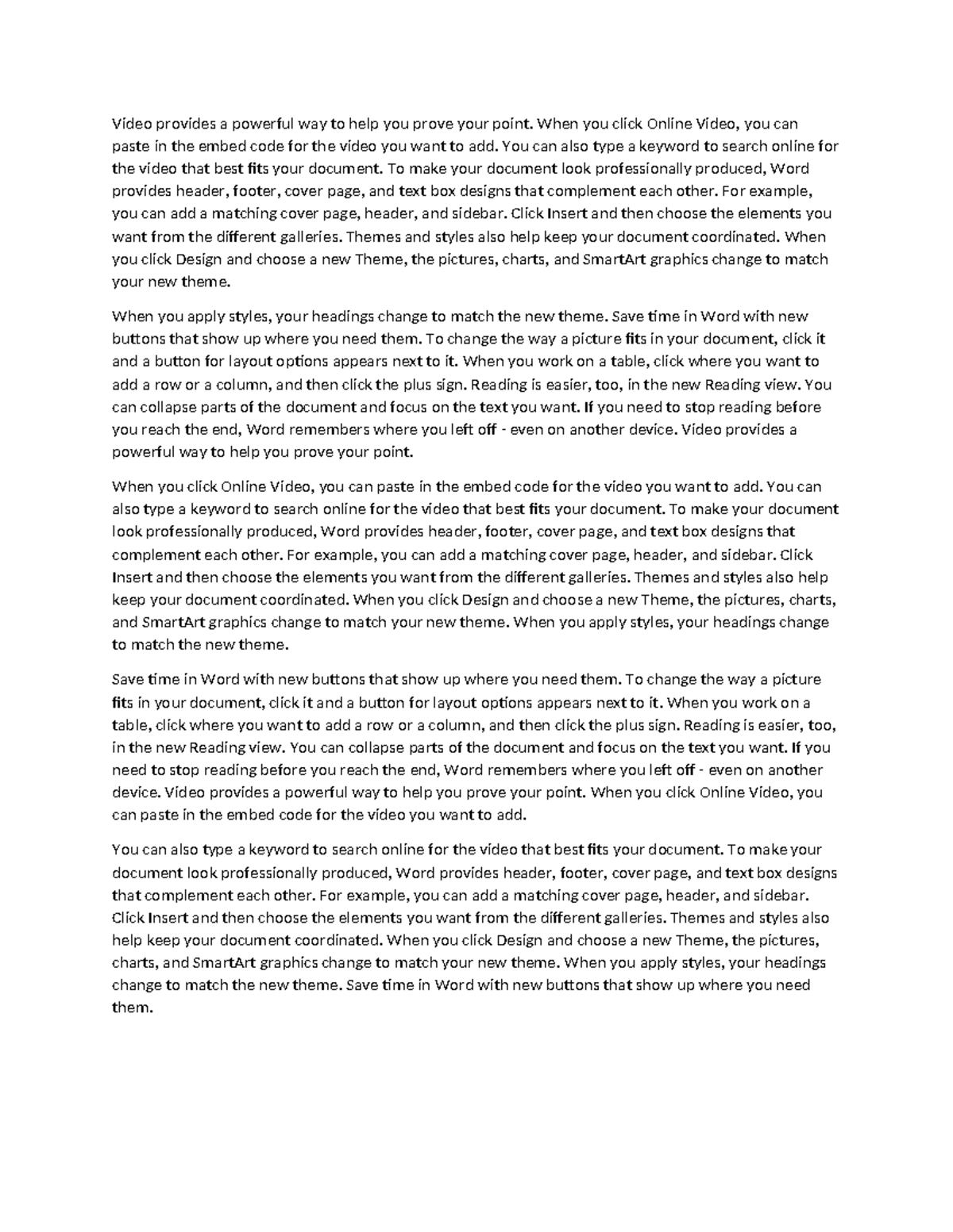 New Microsoft Word Document - Video provides a powerful way to help you