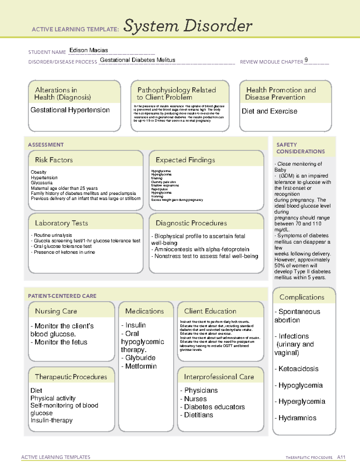 Pdf (16) active learning template ACTIVE LEARNING TEMPLATES