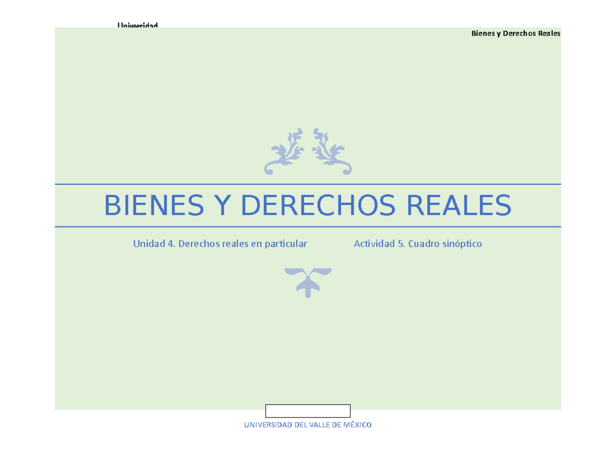 Bienes Y Derechos Reales Carlos I Muñoz Rocha www.studocu.com