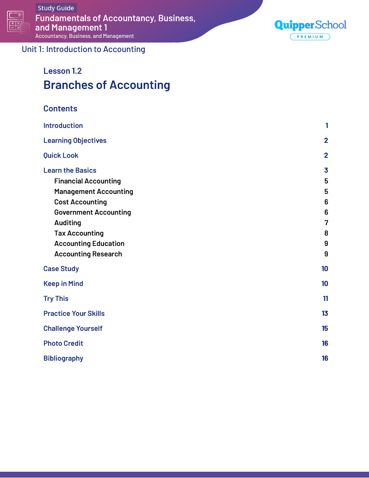 FABM 1 SG 11 Q3 0102 - Branches Of Accounting Lesson 1. Introduction ...