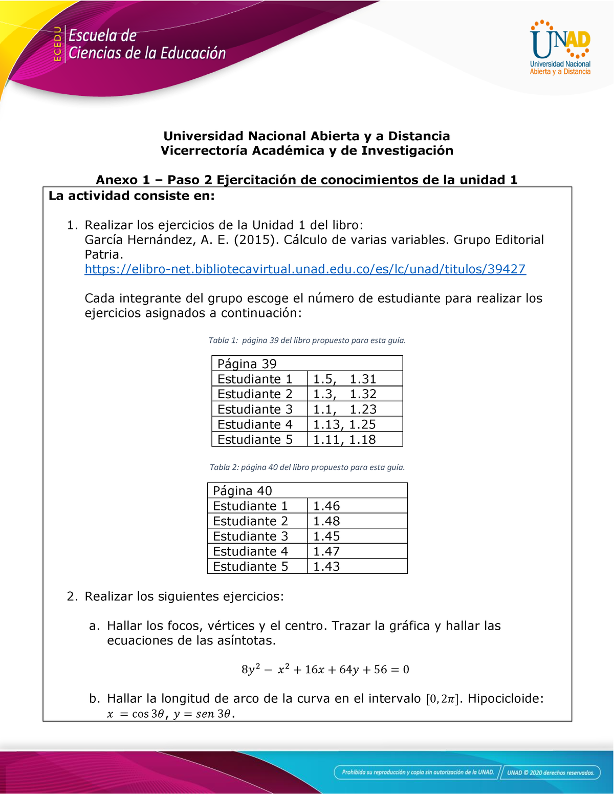 Anexo 1 – Paso 2 - Ejercitación De Conocimientos De La Unidad 1 ...