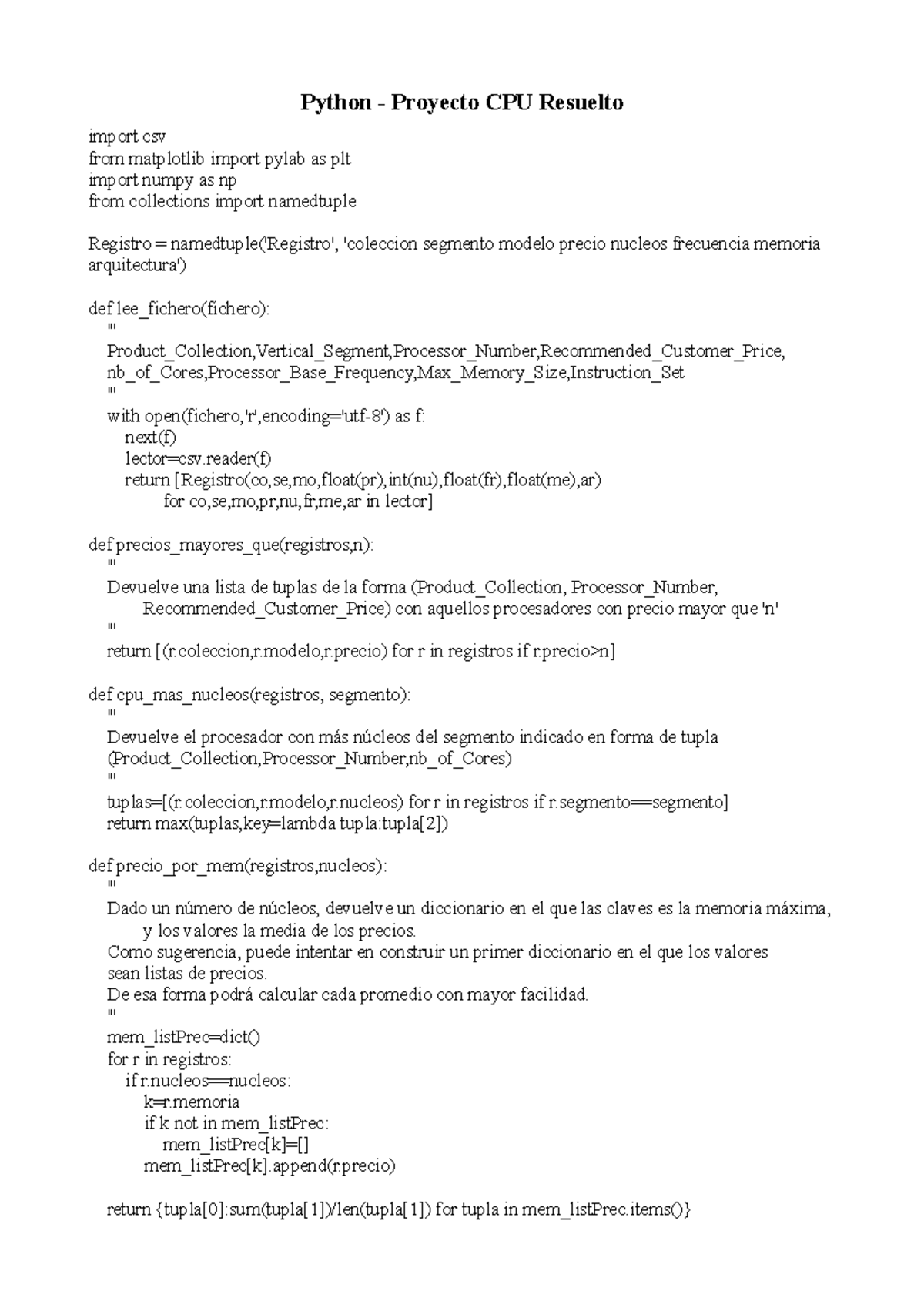 Python - Proyecto CPU Resuelto - Python - Proyecto CPU Resuelto import ...