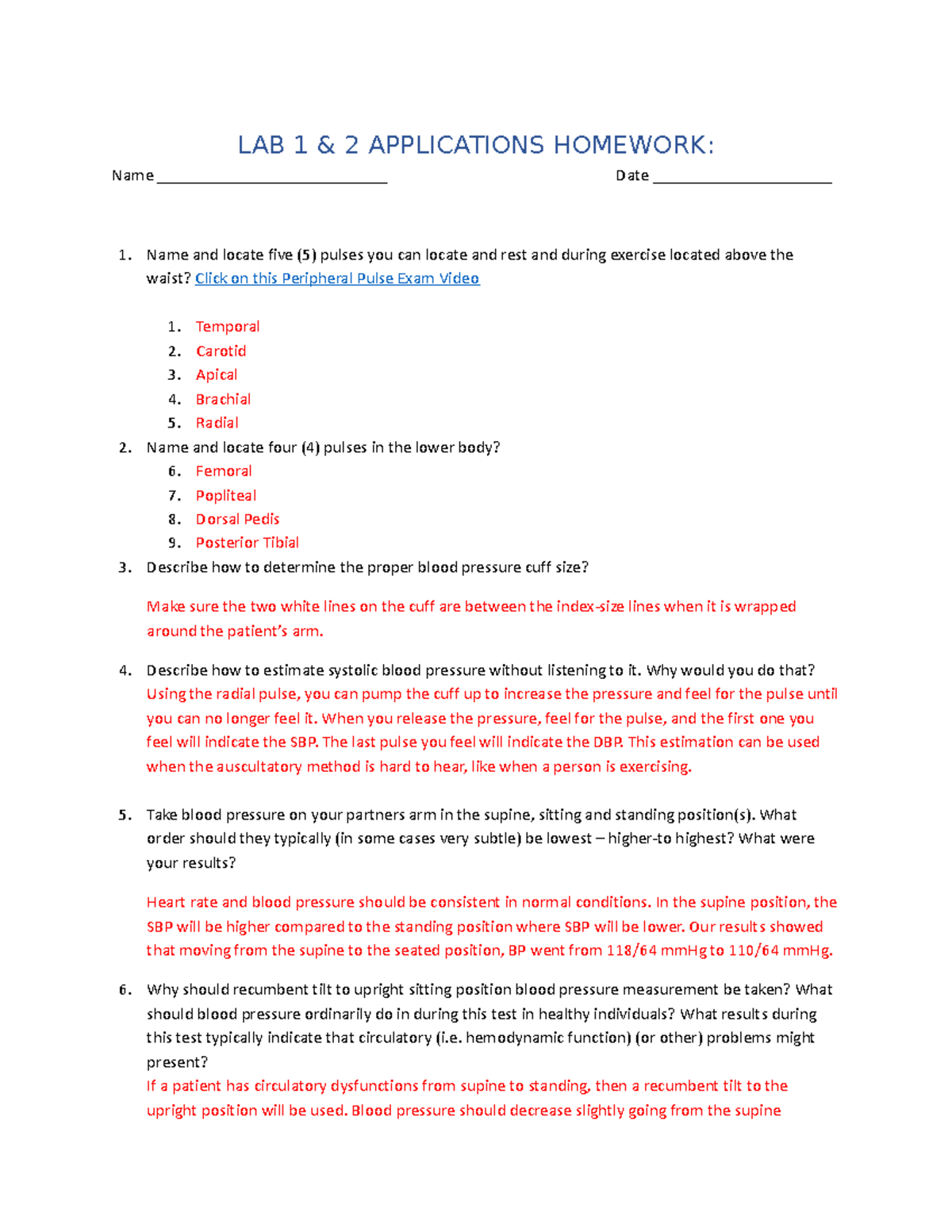 LAB 1 And 2- Applications Homework(1) - LAB 1 & 2 APPLICATIONS HOMEWORK ...