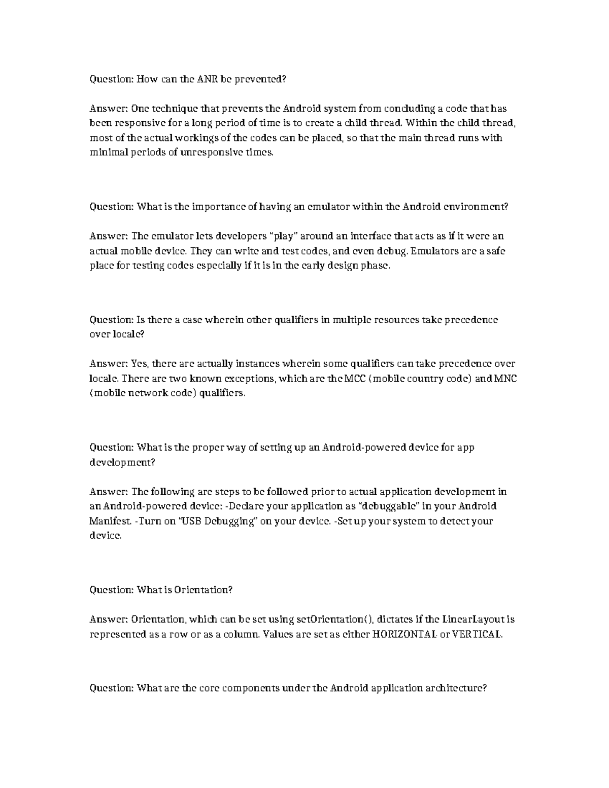 Cheerled buffaloed turbulator Question How can the ANR be prevented