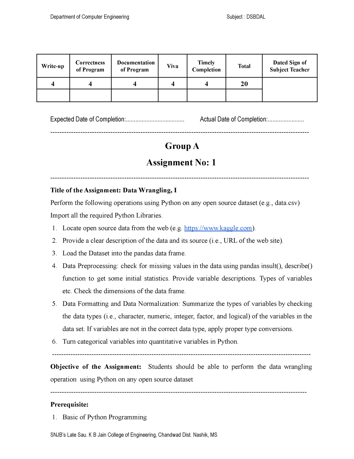 Part A Assignment No 1 - PPT - Write-up Correctnessof Program ...