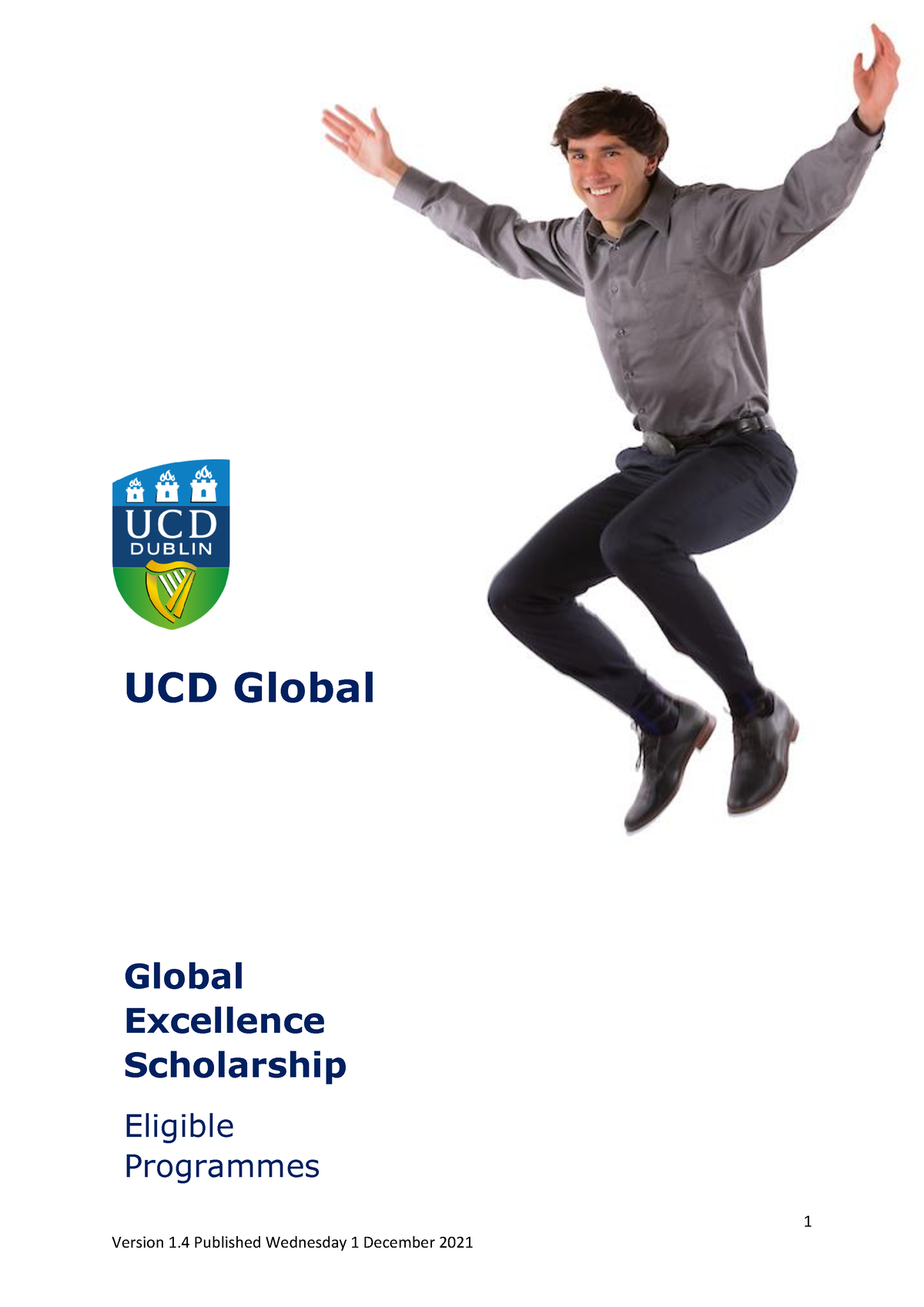 Global Excellence Scholarship Eligible Programmes 2022-23 - 1 UCD 