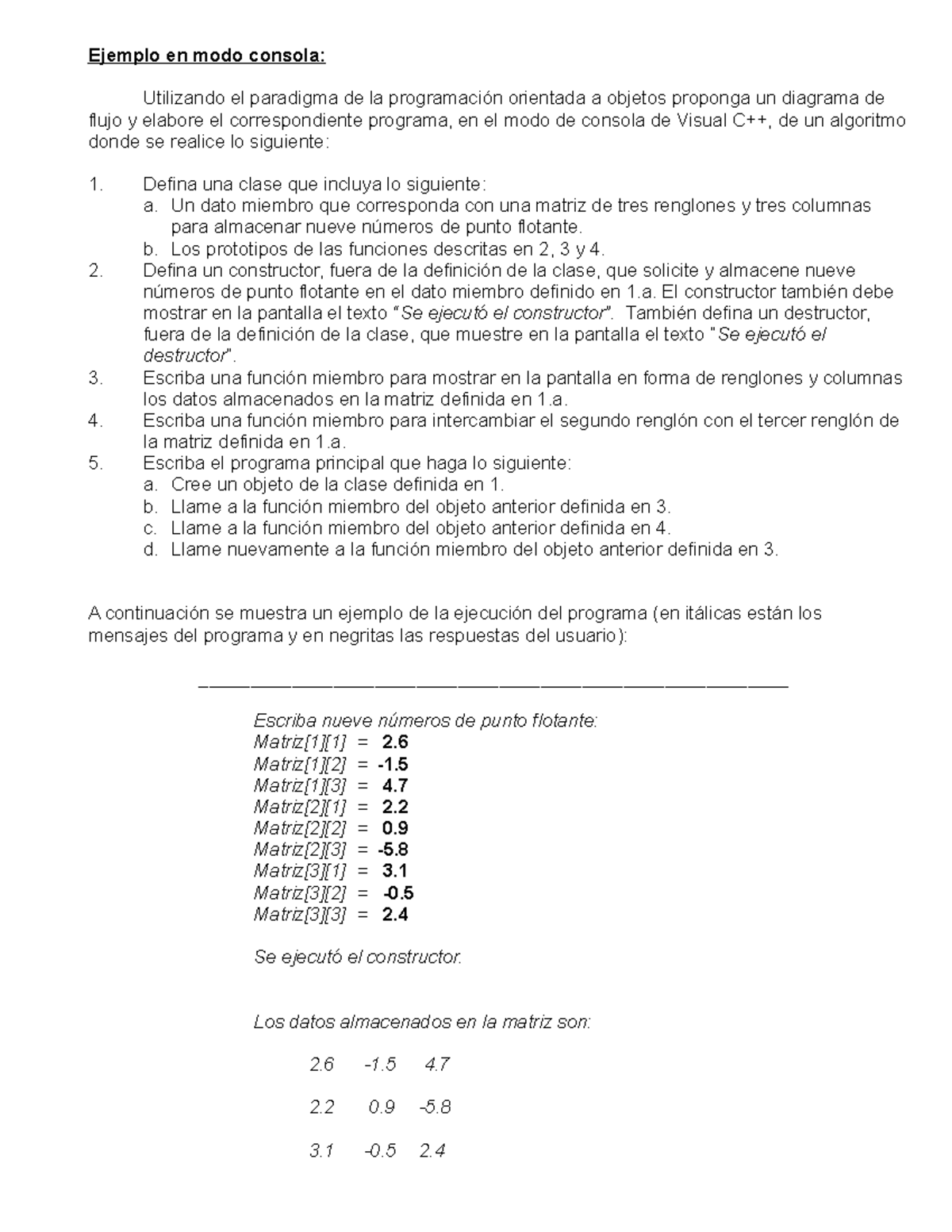 Ejemplo 4 - Ejercicio Resuelto De Programación - Ejemplo En Modo ...