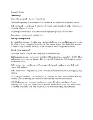 Criminal Justice#3 - Comprehensive overview - Relationship Between ...