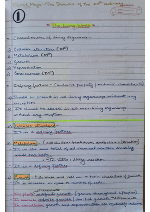 Cell The Unit of Life Handwritten Notes Yakeen 2.0 2024 (Legend) - NEET ...