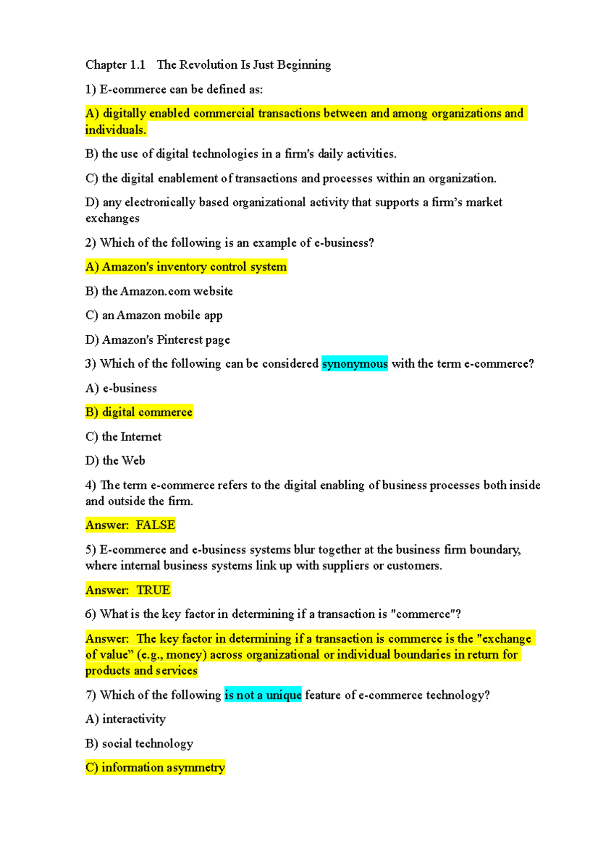 chapter 1 cho bài thi quá trình Chapter 1 The Revolution