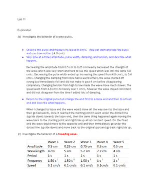 Physics Lab 7 Spring 2022 - Lab 7 For each of the objects: (a ...