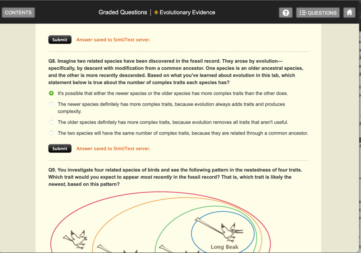 Questions Part 3 - BIOLOGY 1B - Studocu