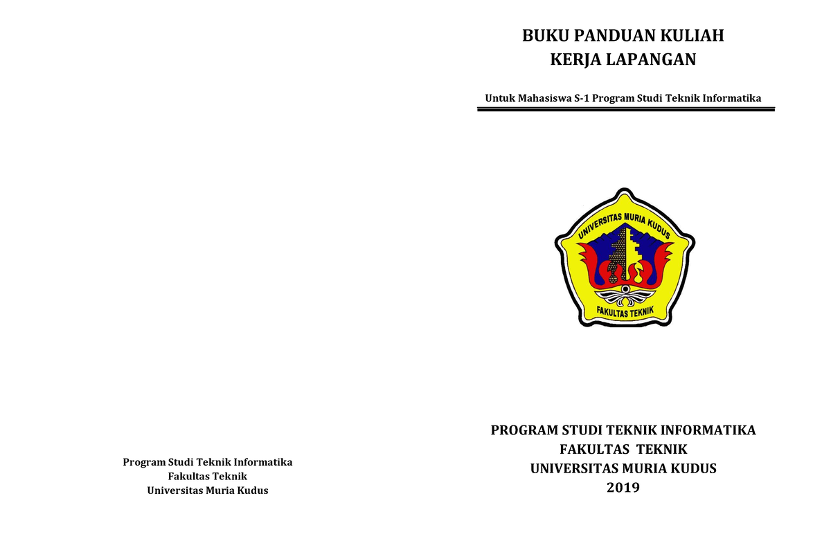 BUKU Panduan Kuliah Kerja Lapangan Program - BUKU PANDUAN KULIAH KERJA ...