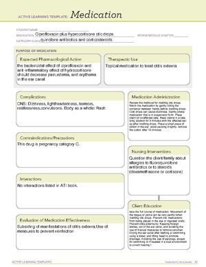 Malignant Hyperthermia Brought - ACTIVE LEARNING TEMPLATES TherapeuTic ...