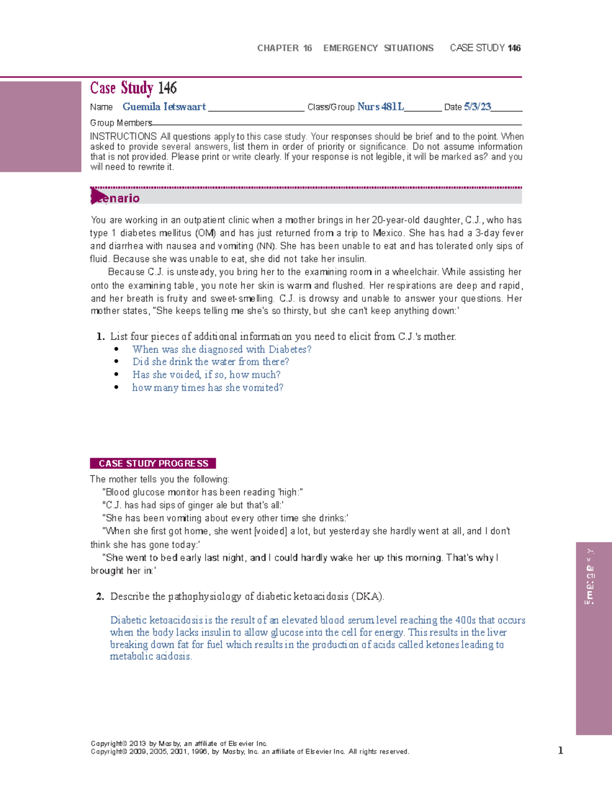 Case Study For Dka at Brianna Gellatly blog