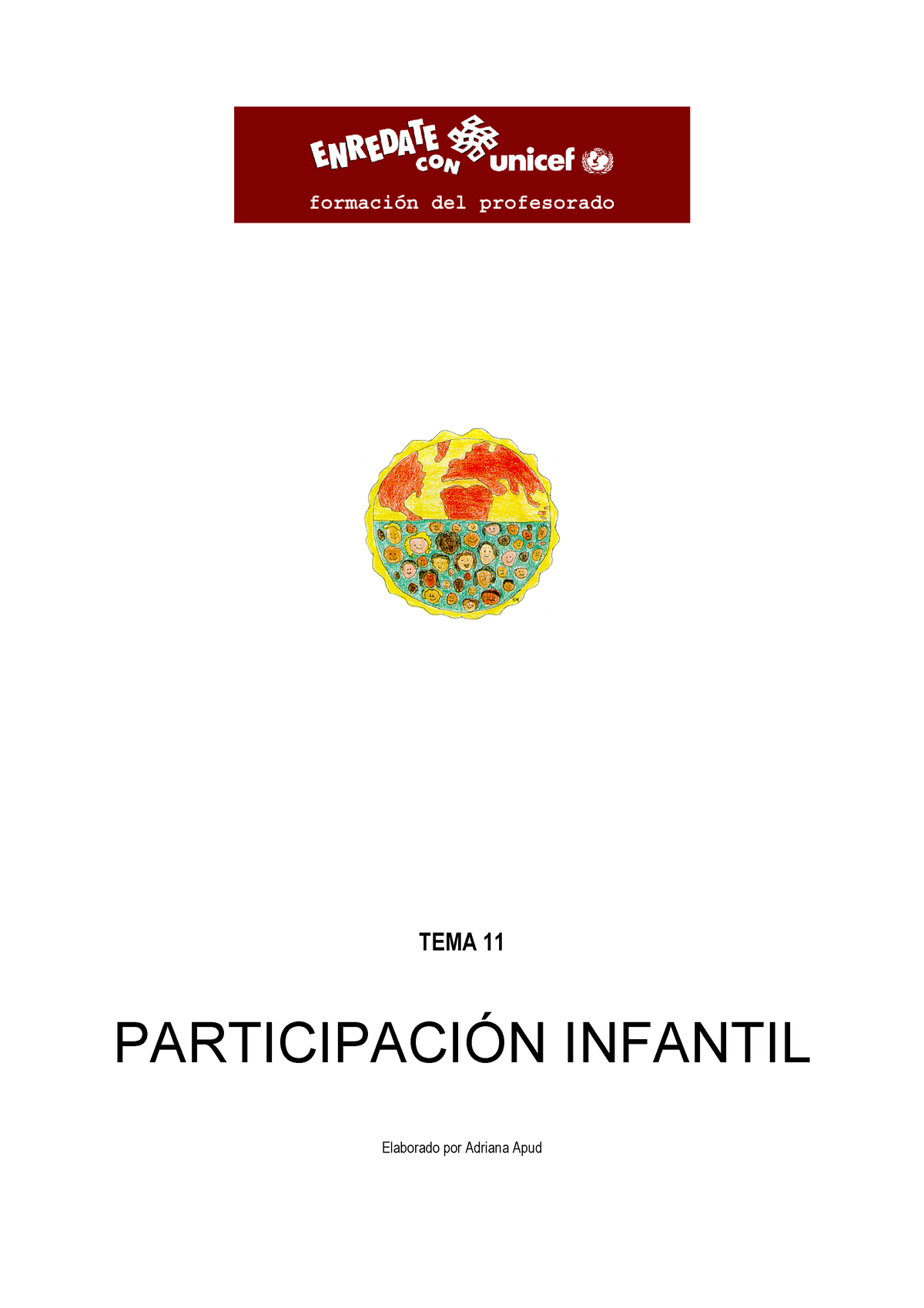 Participacion Infantil Tema Participacin Infantil Elaborado Por