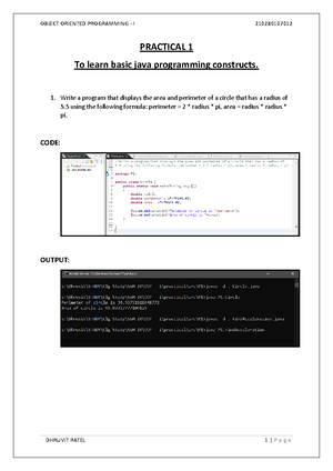 [Solved] OOP 1 IMP Questions - Q-1) Int er pr et er Vs Compiler ...
